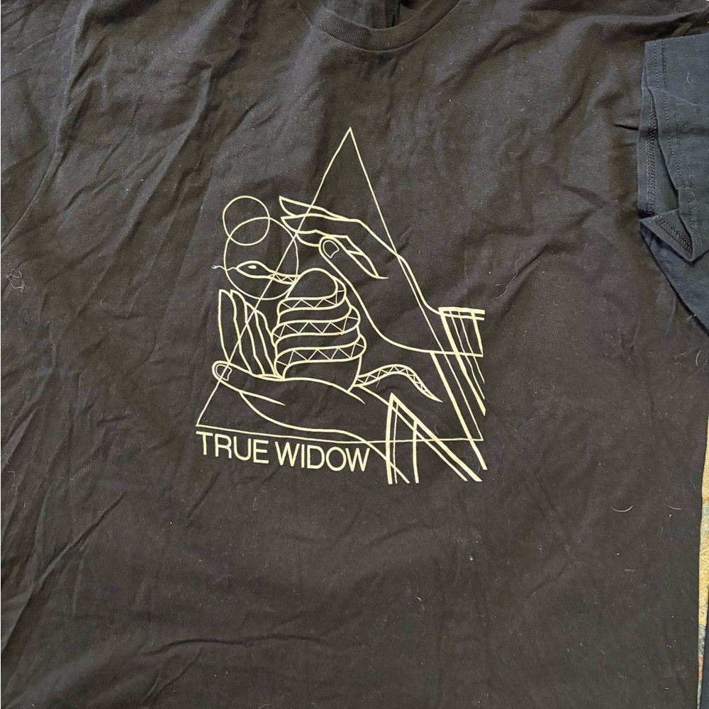True Widow Black Graphic T-Shirt